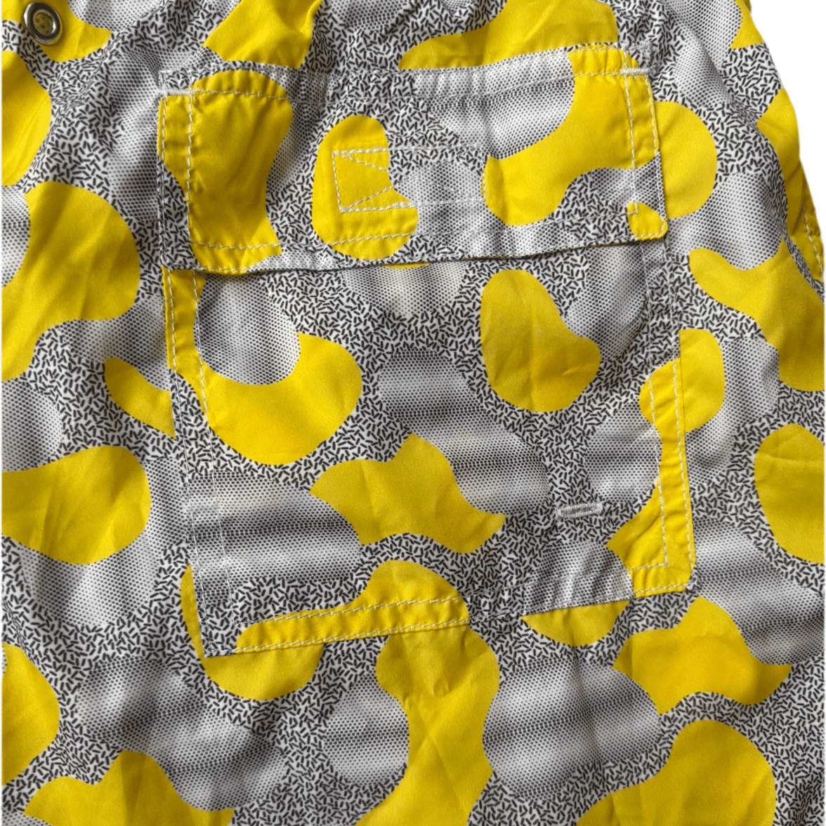 Arrels Barcelona - Short de bain Yellow Dots - OUT OF COLLECTION | Maison d'archives secrètes