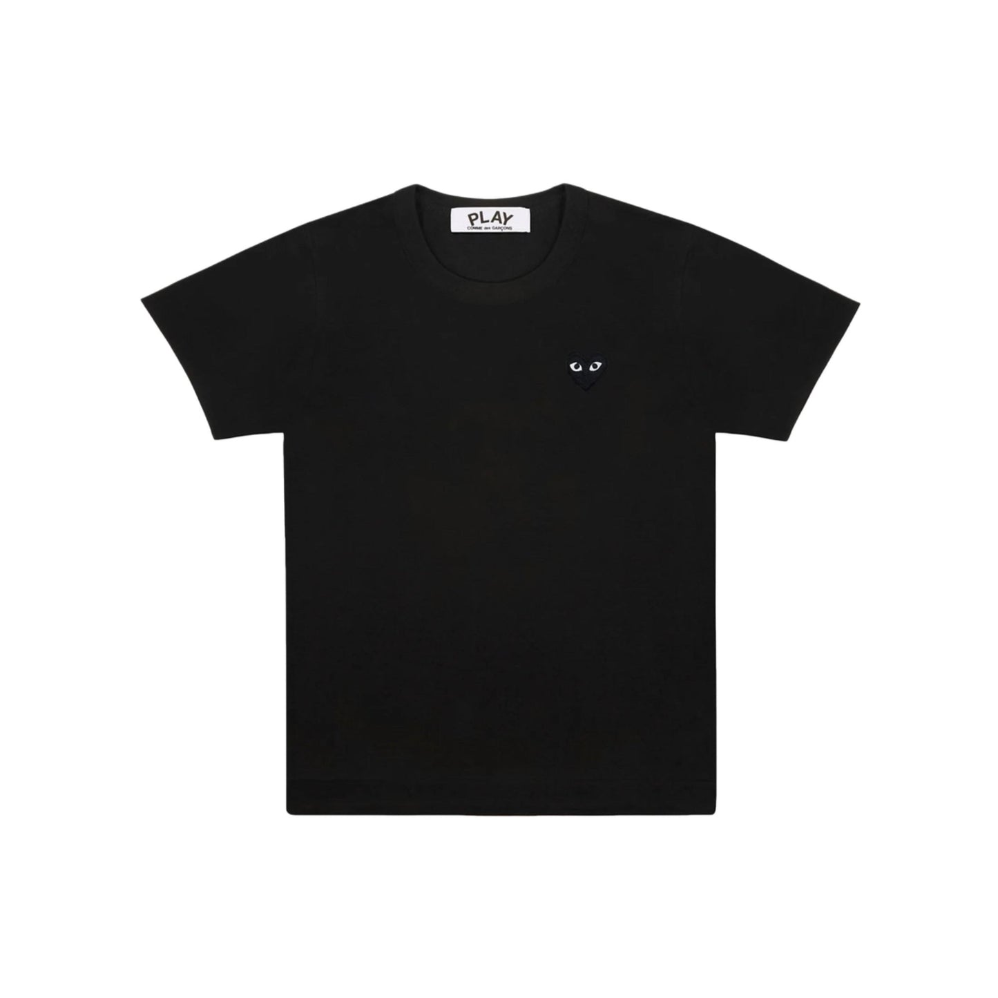 Comme des Garçons - T-shirt noir Coeur Noir Manches courtes Mixte - OUT OF COLLECTION | Maison d'archives secrètes