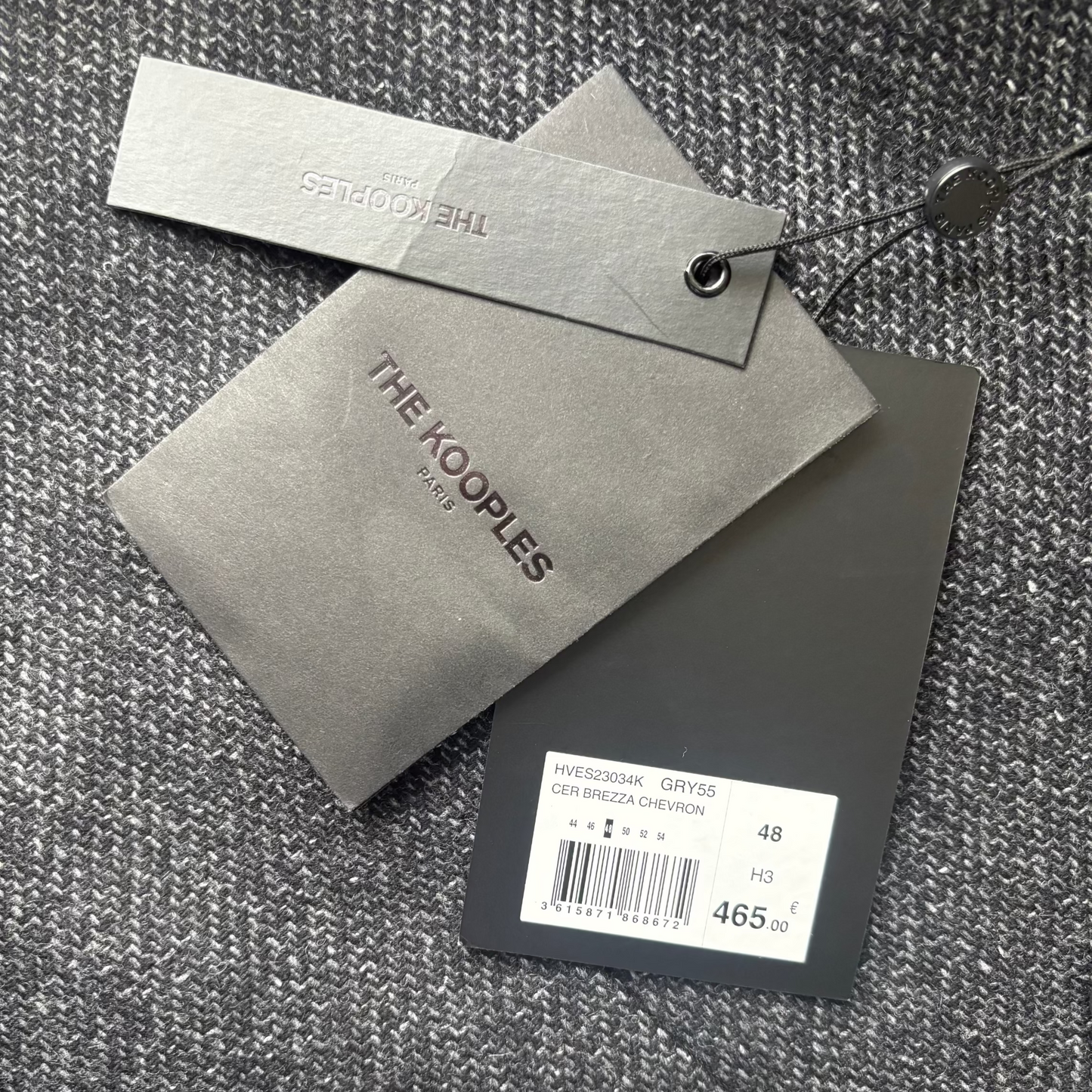 The kooples Collection - Veste Tweed chevron Brezza