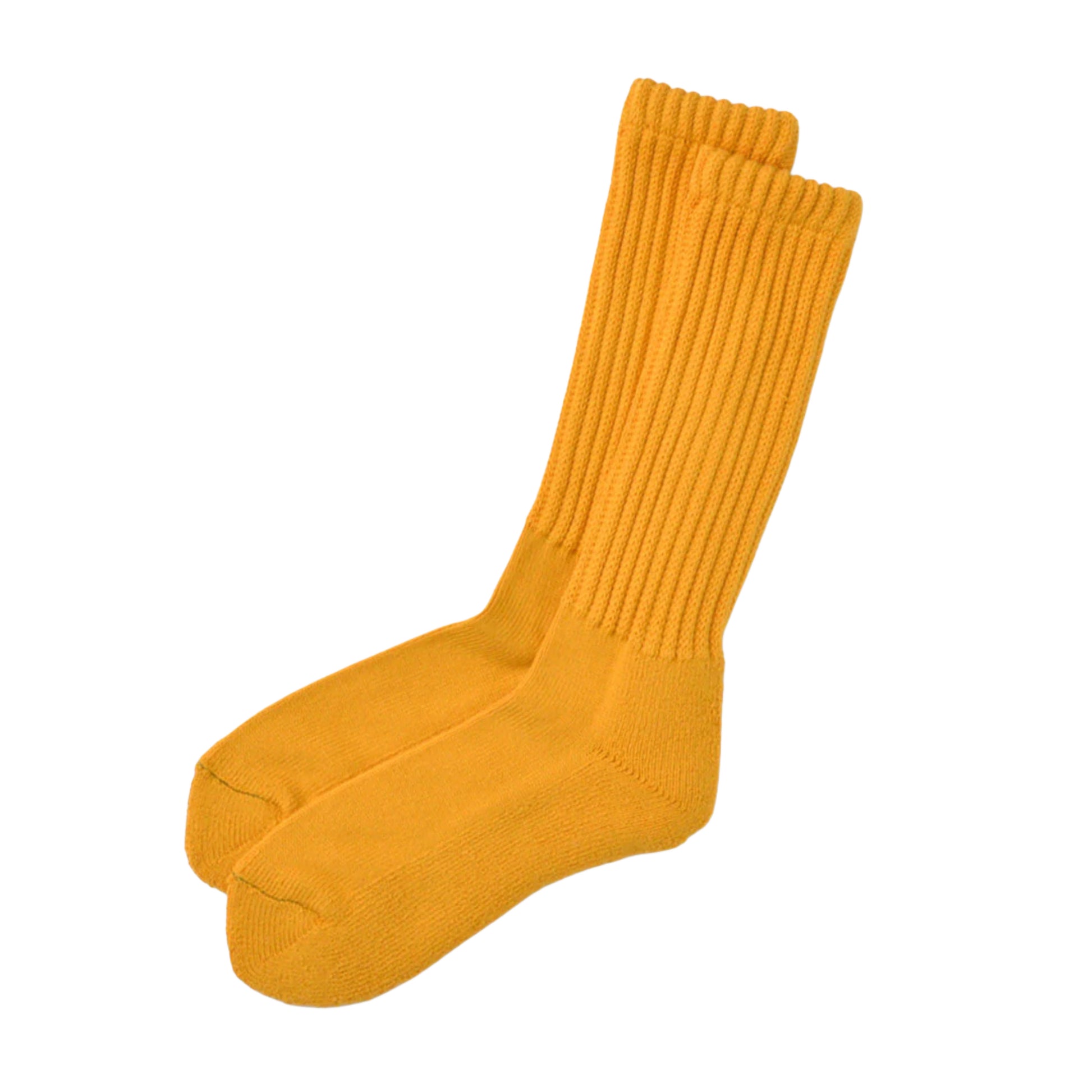 ROTOTO - CHAUSSETTES TRICOT ÉPAISSES MOUTARDE - OUT OF COLLECTION : Grandes marques à prix discount, ventes privées H24 7/7 ! 