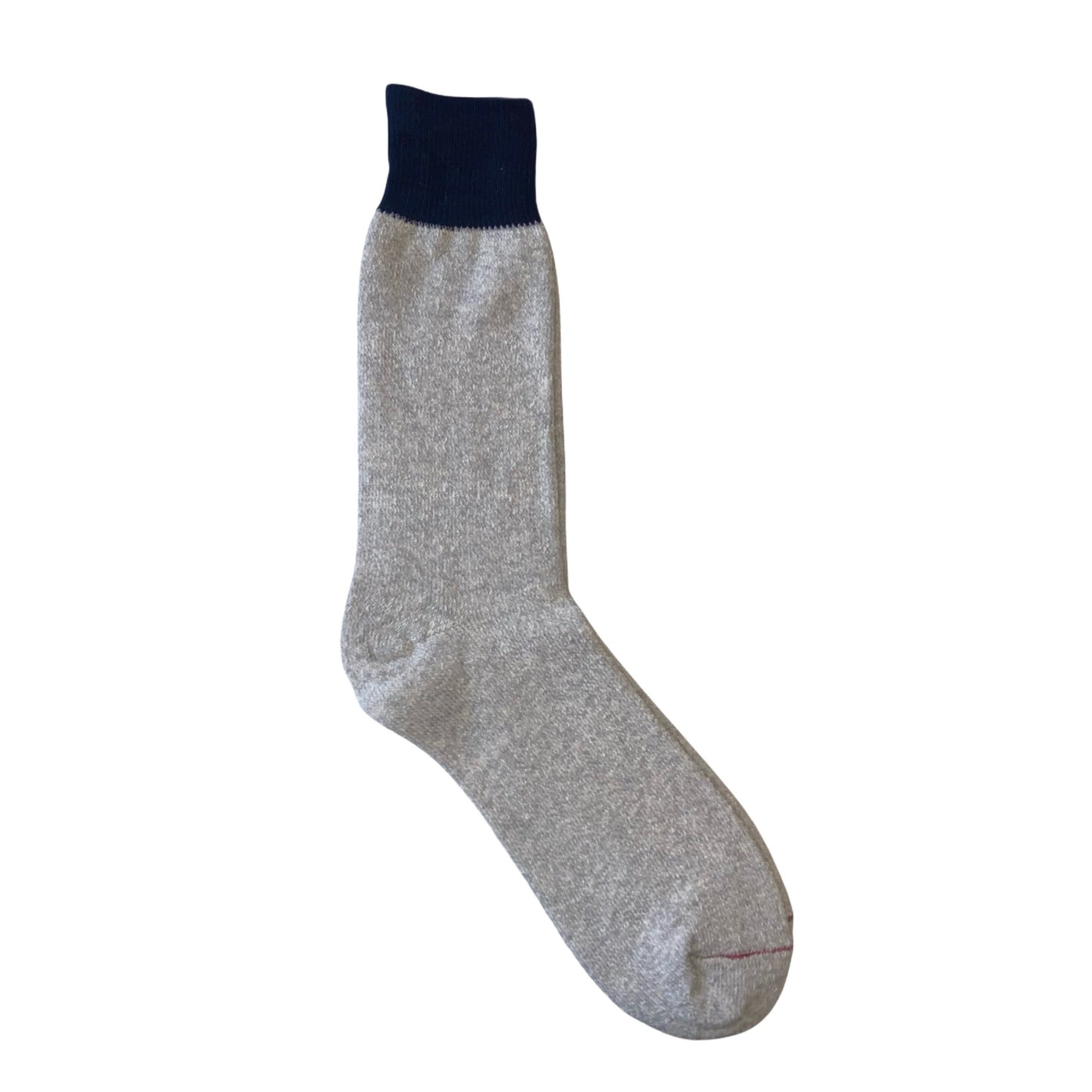 ROTOTO - CHAUSSETTES LONGUES DOUBLE FACE GRIS/BLEU - OUT OF COLLECTION : Grandes marques à prix discount, ventes privées H24 7/7 ! 