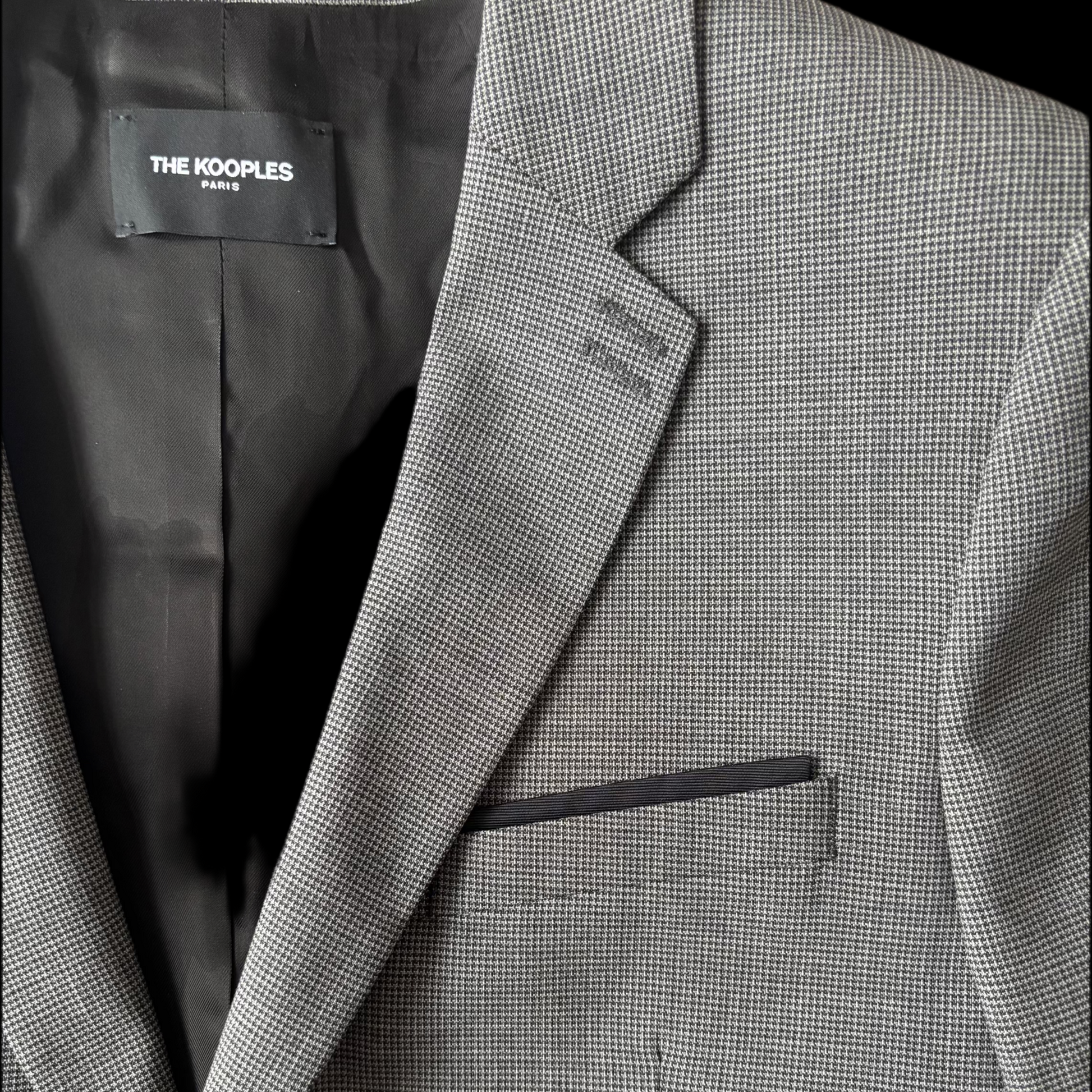 THE KOOPLES VESTE DE COSTUME GRISE VENTE PRIVEE ARCHIVES OUT OF COLLECTION 