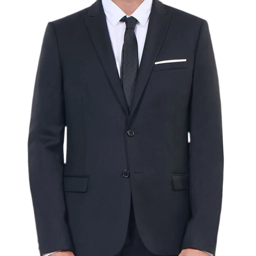 THE KOOPLES VESTE DE COSTUME LAINE NOIRE VENTE PRIVEE ARCHIVES OUT OF COLLECTION 