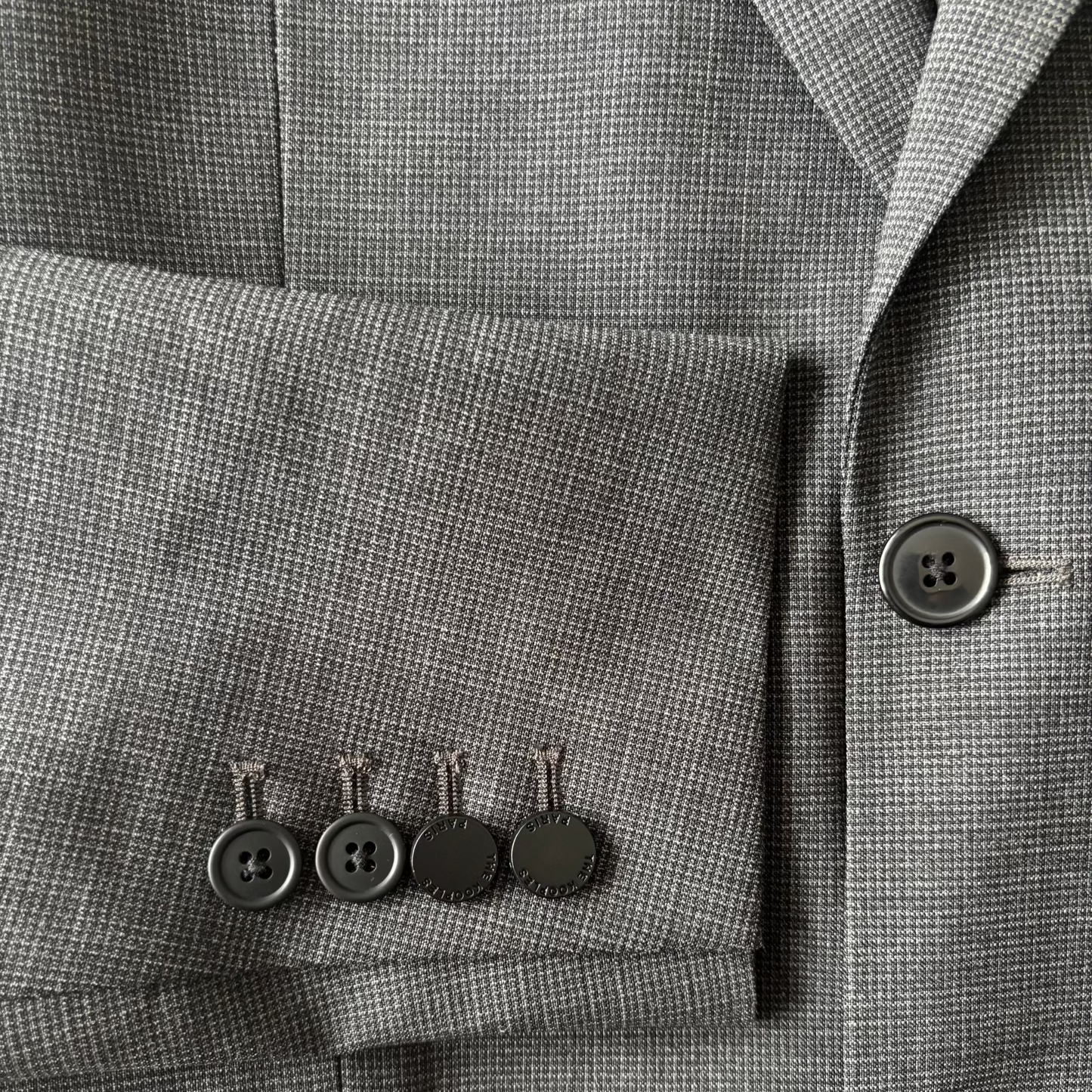 The Kooples Collection - Veste de costume grise foncé coupe fit