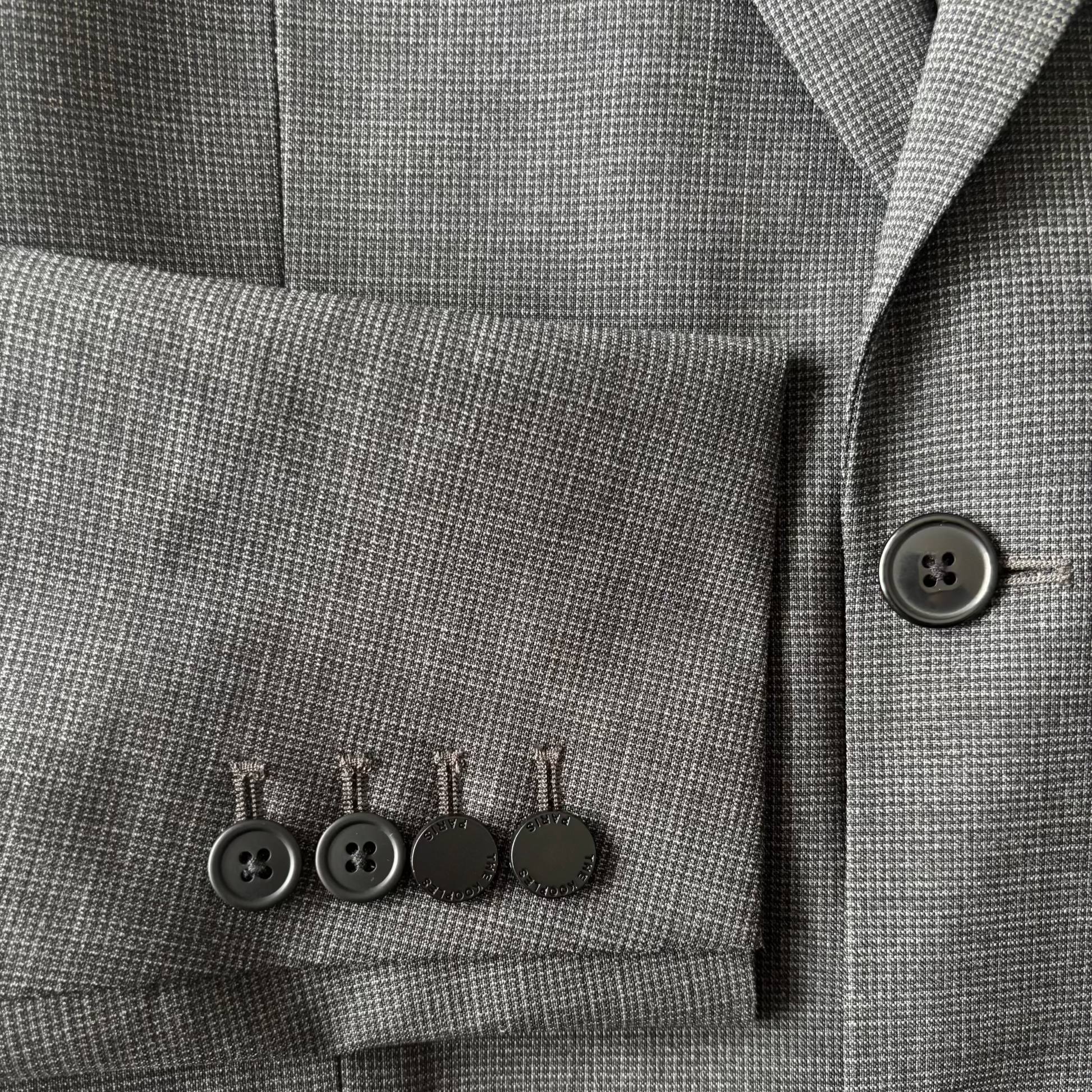 The Kooples Collection - Veste de costume grise foncé coupe fit