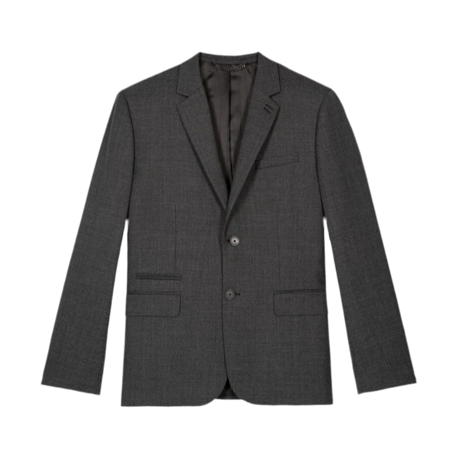 The Kooples Collection - Veste de costume grise foncé coupe fit