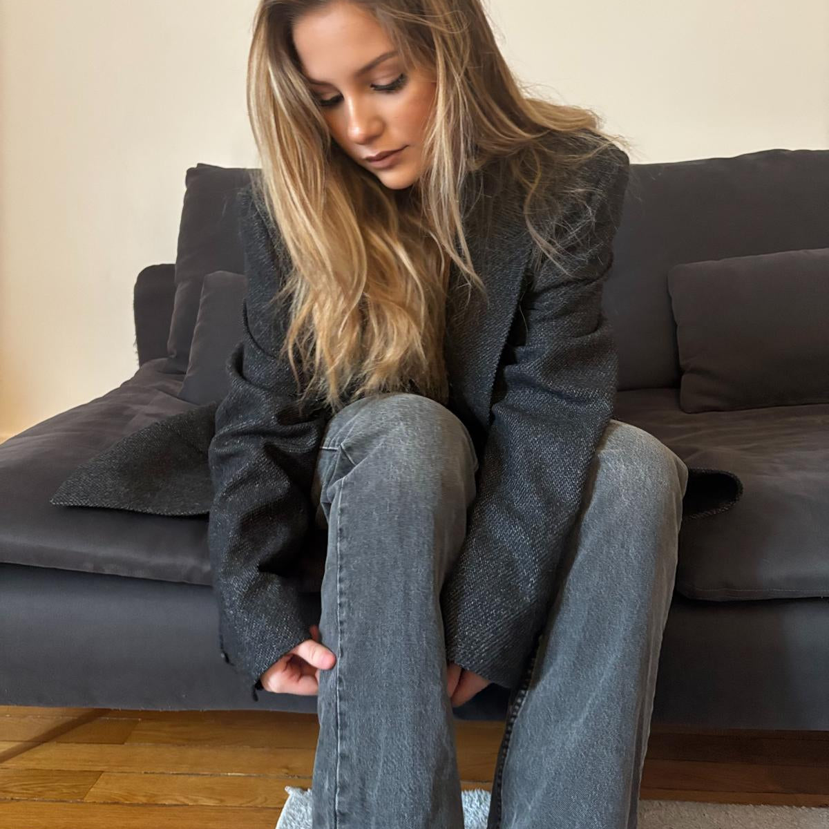 The kooples Collection - Veste Tweed chevron Brezza