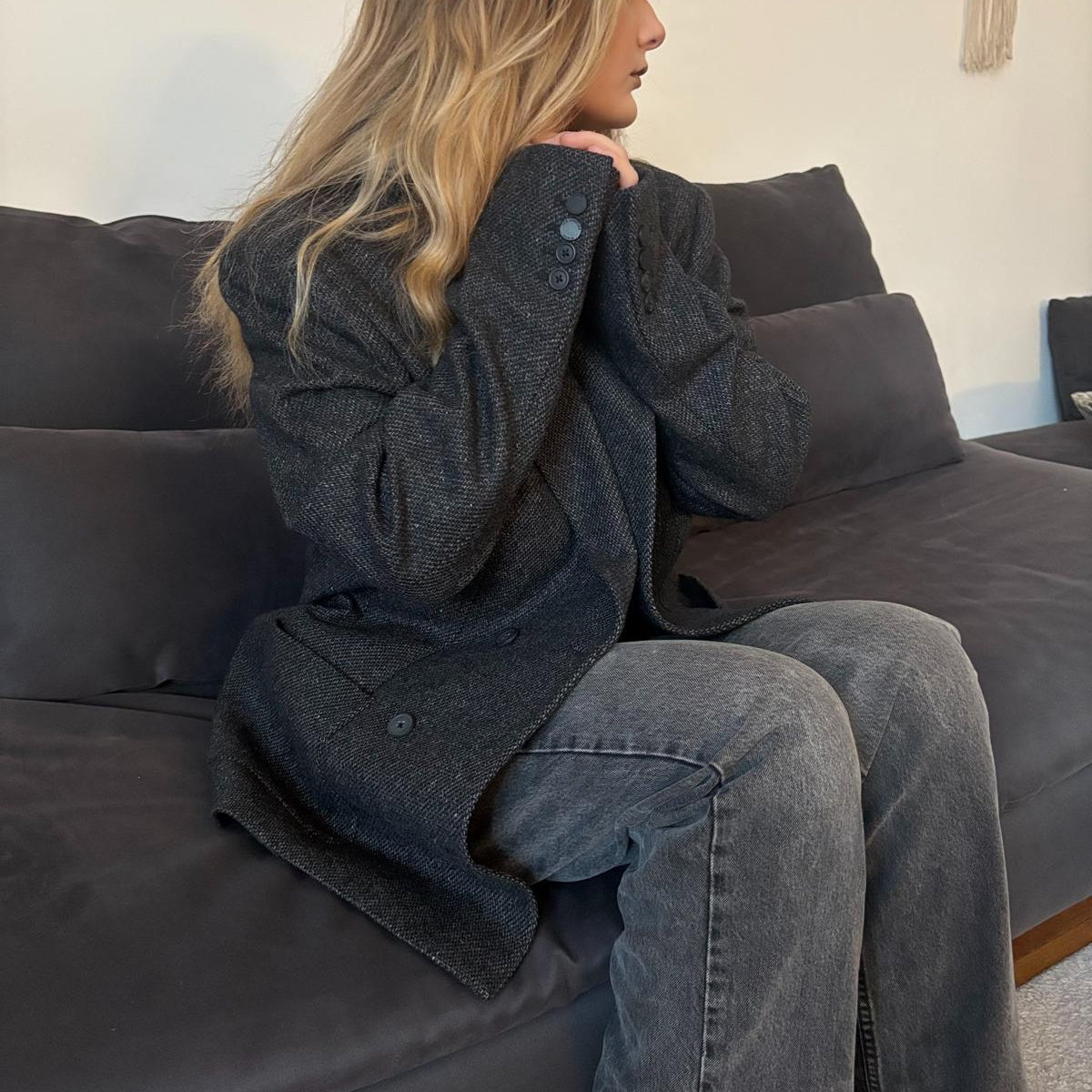 The kooples Collection - Veste Tweed chevron Brezza