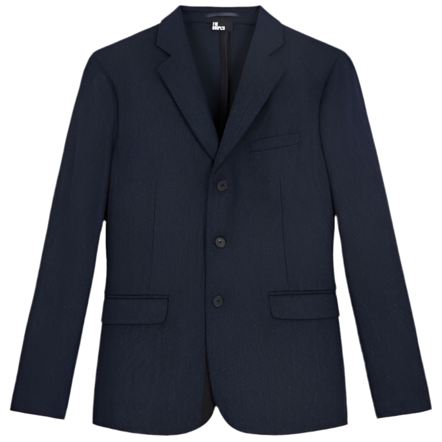 The kooples Collection - Veste en laine à motif bleue