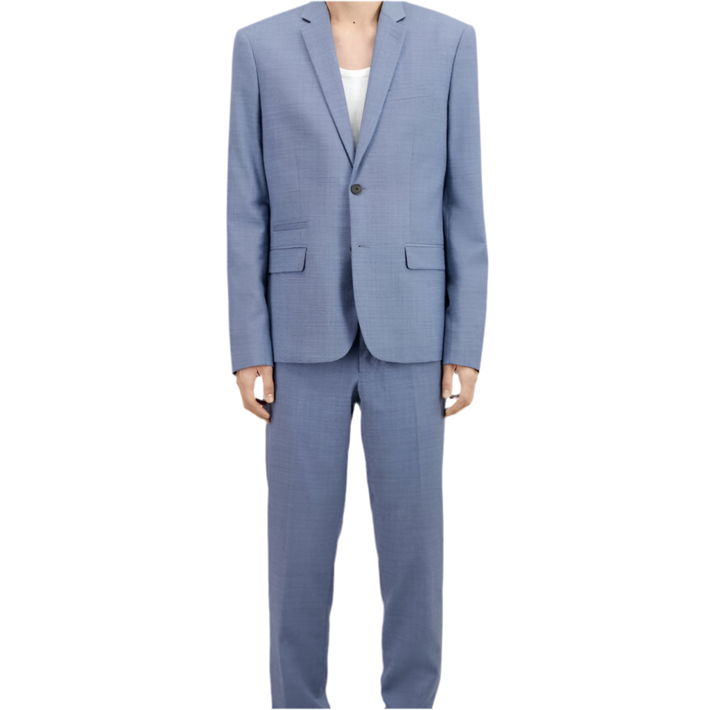 The kooples Collection - Veste Blazer Micro super 110 Sky